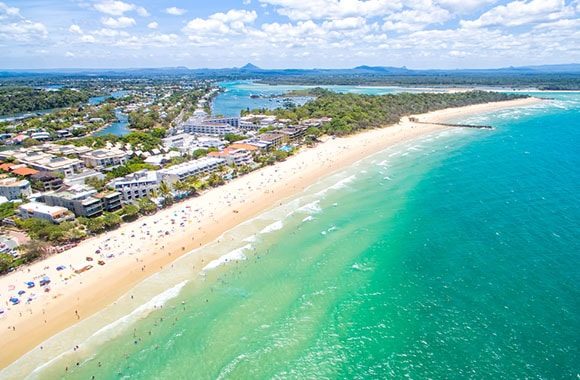 Aerial View of Sunshine Coast — Electricians in Sunshine Coast, QLD